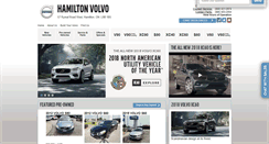 Desktop Screenshot of hamiltonvolvo.com