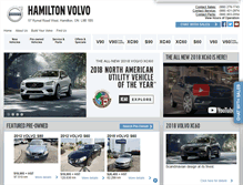 Tablet Screenshot of hamiltonvolvo.com